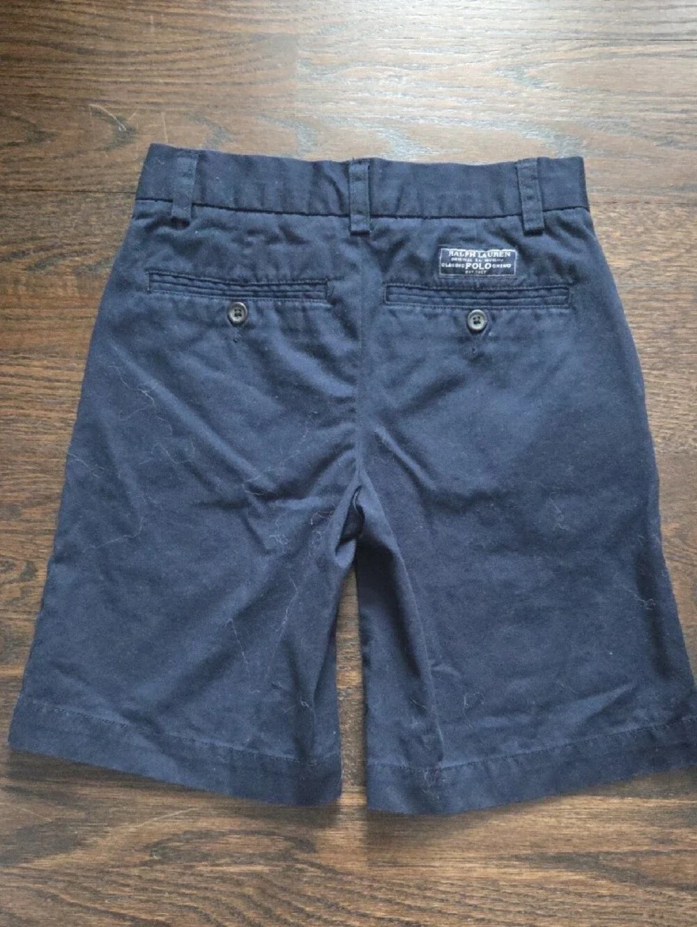 Polo by Ralph Lauren Dark Navy Flat Front Men’s Shorts